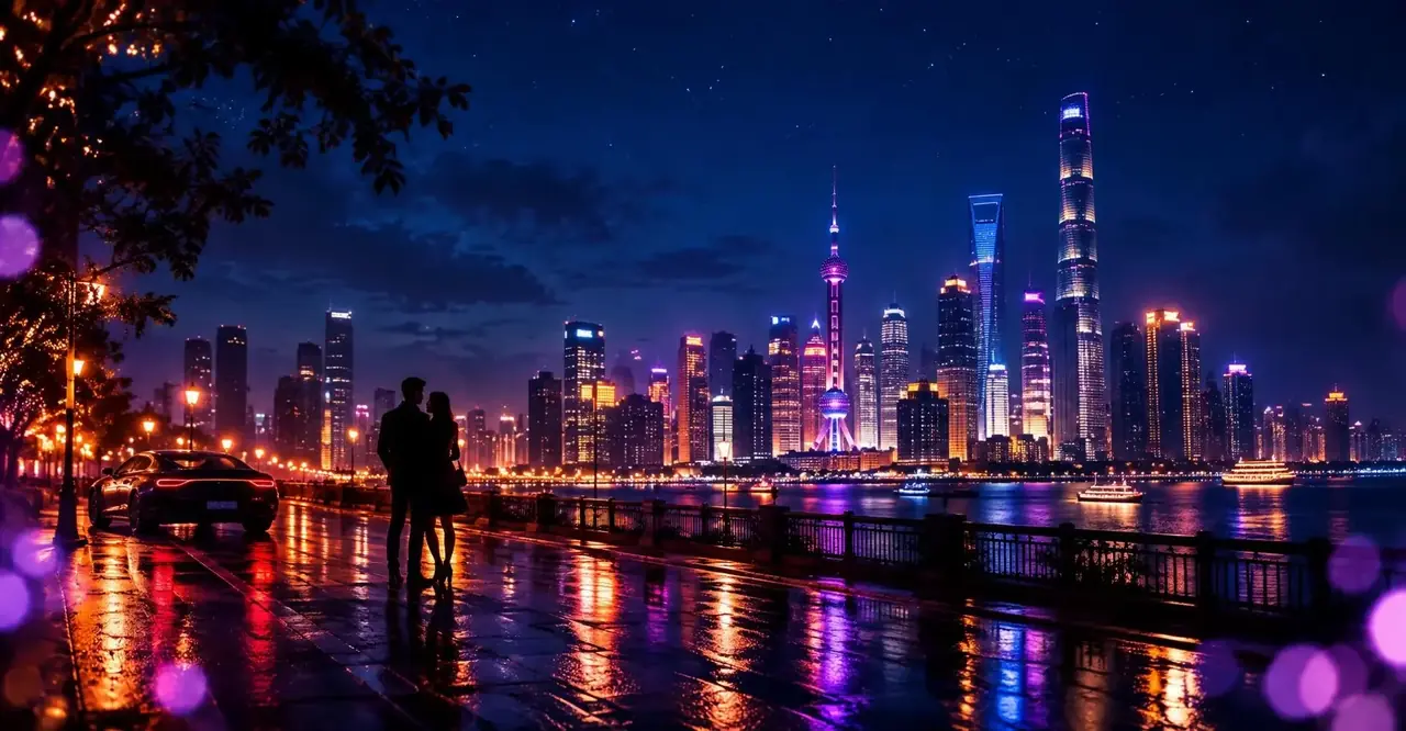 霓虹不眠夜 - 黄果AI短剧首屏推荐海报